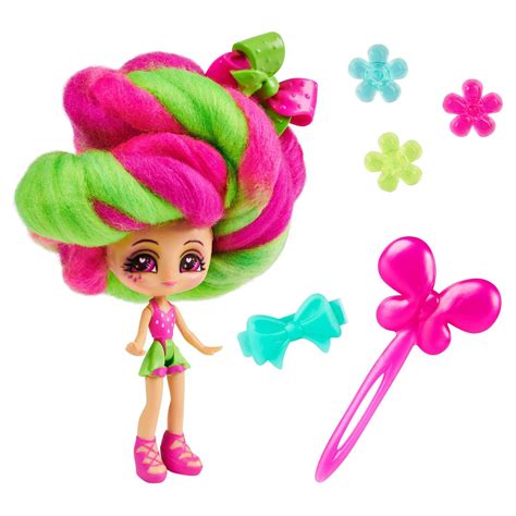 Candylocks Surprise Collectible Scented Doll Buntes Haar Zuckerwatte