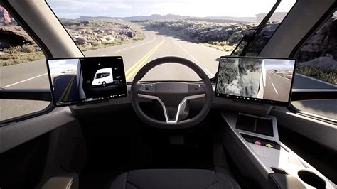 All New 2023 Tesla Semi Interior And Specs Production Version Youtube