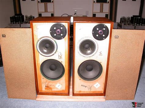 Vintage Wharfedale Triton 3 Way Speakers Photo 204475 Canuck Audio Mart