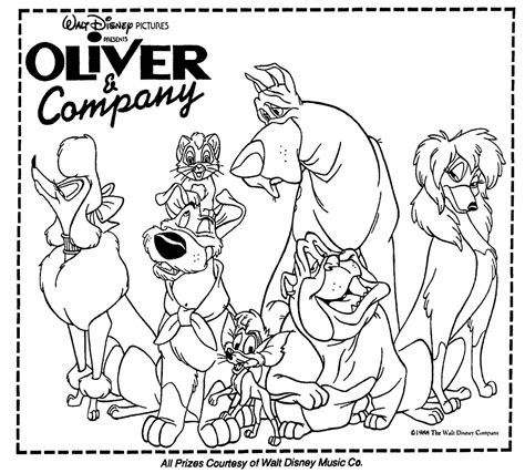 Dine in with us or order to go delivered carside. Oliver And Co Coloring Pages - Coloring Home