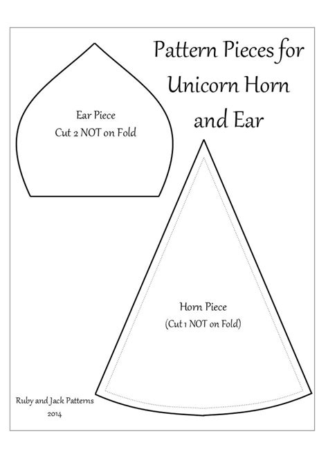 Image Result For Unicorn Horn Template Unicorn Horn Unicorn Horn