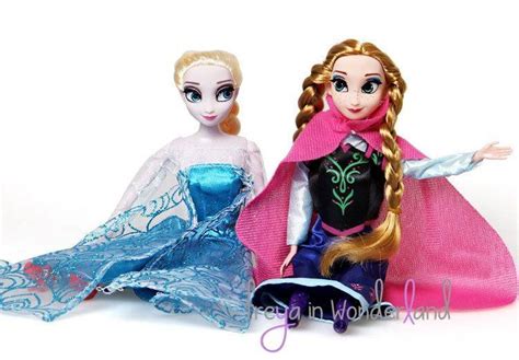 Elsa And Anna Frozen Barbie Dolls Stylish Toys Hobbies And Toys Toys