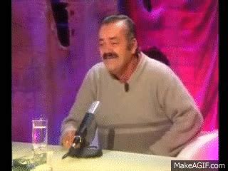 393 users favorited this sound button. Original Risitas,with english subtitles! Very Funny Laugh in TV Show!!!! on Make a GIF