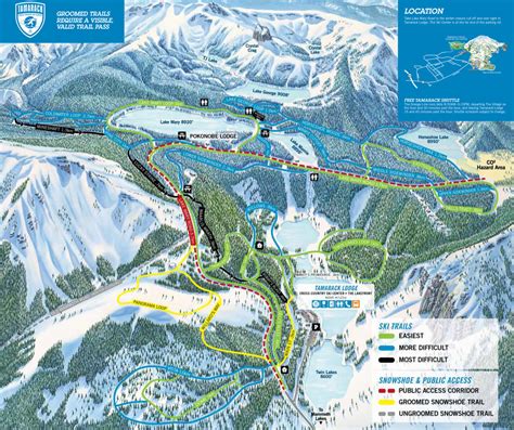 Mammoth Mountain Winter Trail Maps Aso Mammoth