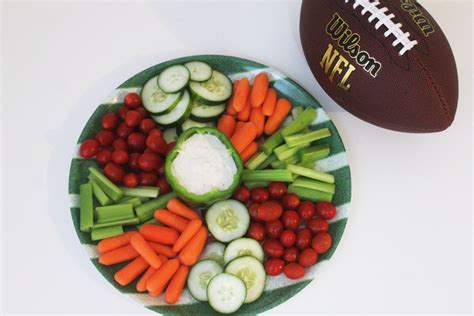 Easy And Healthy Super Bowl Appetizer Veggie Tray Lovely Chicas