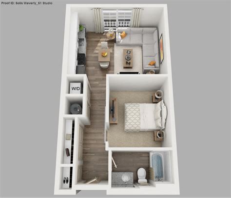 18 Awesome 1 Bedroom Basement Apartment Floor Plans Small Apartment