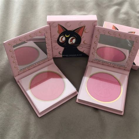 Colourpop Makeup Sailor Moon X Colourpop Pressed Powder Blush X 2