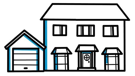 How To Draw A Good House Draw House Kids Step Drawing The Art Of Images