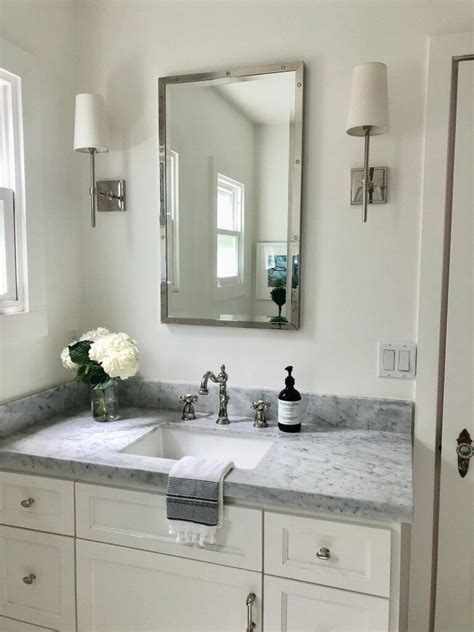 Inside, three adjustable glass shelves hold all your toiletries and bath items. Master Bath and Vanity Renovation - Stefanie Wall | Vanity ...