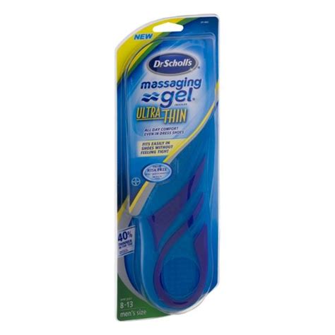 Dr Scholl S Massaging Gel Insoles Ultra Thin Hy Vee Aisles Online