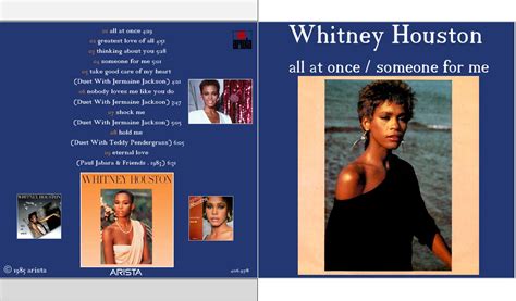 Musicollection Whitney Houston All At Once Cdsingle 1985 2018