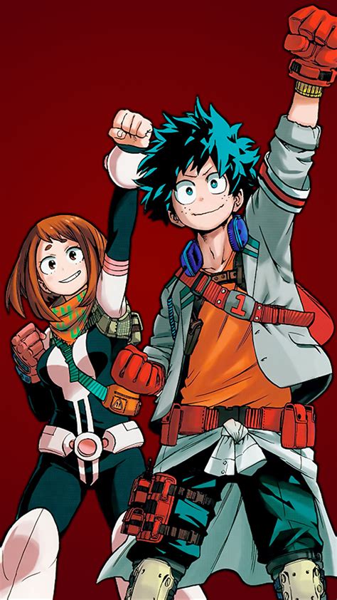 Uraraka X Deku Wallpapers Wallpaper Cave