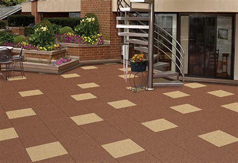 Softile Architectural Paver Rubber Decking Diamond Safety Concepts