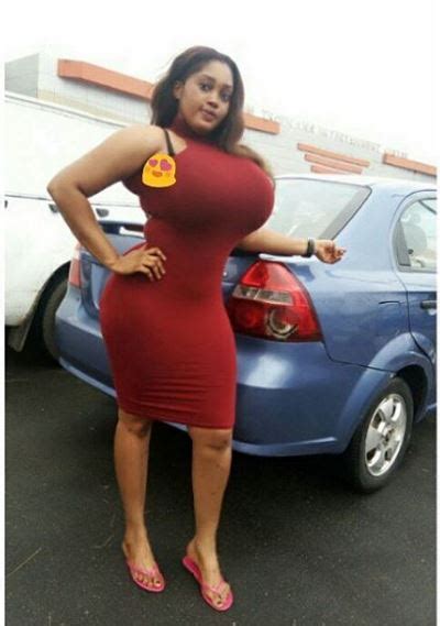 See What This Big Boobs Lady Posted On Instagram That Got People