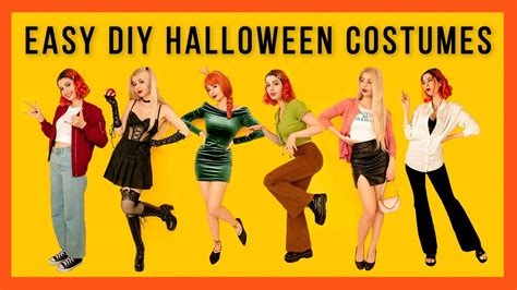 Easy Pop Culture Halloween Costumes Last Minute Cheap Diy Youtube