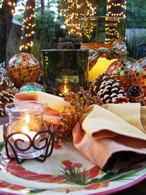 Beautiful Holiday Table Setting Hgtv