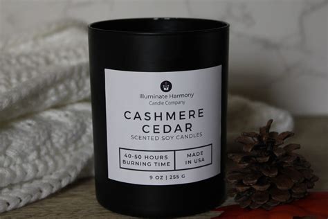 Cashmere Cedar Candle The Best Handmade Clean Burning Candles