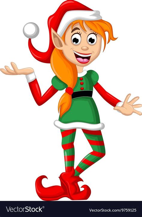 Find & download the most popular elf christmas vectors on freepik free for commercial use high quality images made for creative projects. Christmas elf posing vector image on VectorStock in 2020 ...