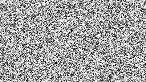 White Noise Texture Static Interference Grunge Vector Background Tv