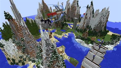 Survival Island Extreme 1 Minecraft Map Youtube