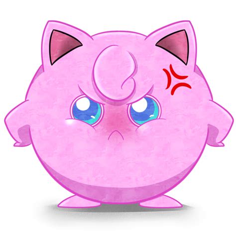 Angry Jigglypuff By Duducaico On Deviantart
