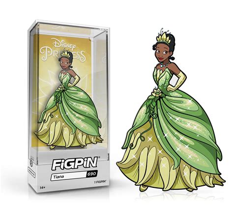Figpin Disney Princess Tiana Collectible Enamel Pin Gamestop