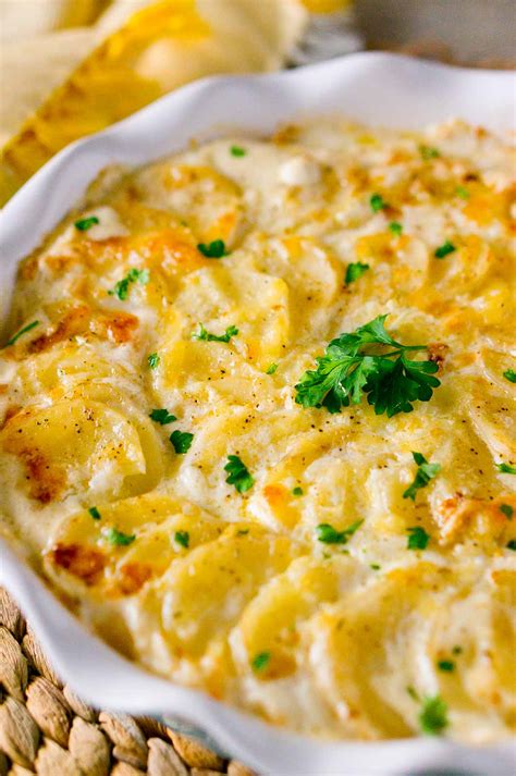 Get inspired with 50 delicious mashed potato recipes from food network magazine. Scalloped Potatoes Recipe | Delicious Meets Healthy