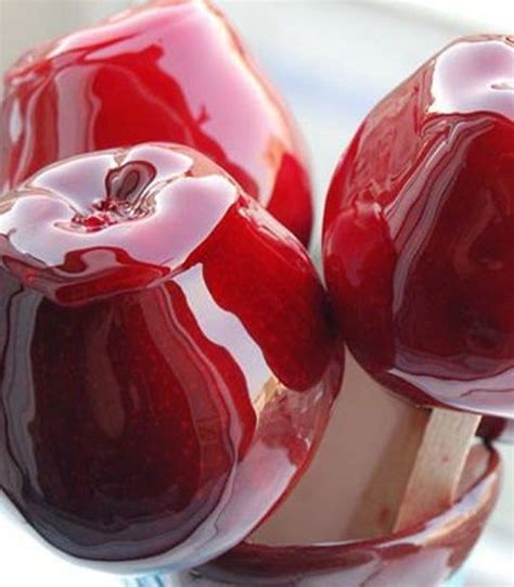 Traditional Red Candy Apples Candy Apple Recipe Apple Recipes Food