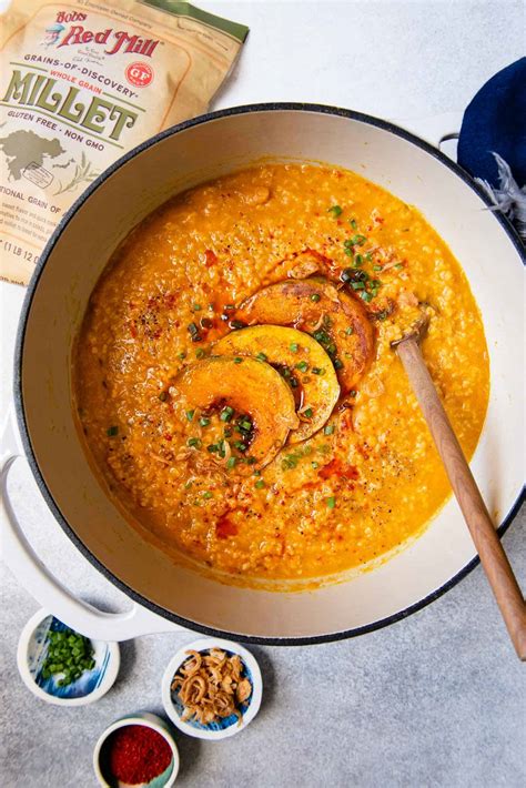 Pumpkin Millet Porridge Healthy Nibbles By Lisa Lin By Lisa Lin