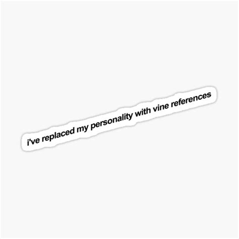 Vine References Sticker For Sale By P2trick Redbubble