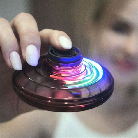 buy fingertip flynova mini fidget spinner hand flying spinning top autism anxiety stress release