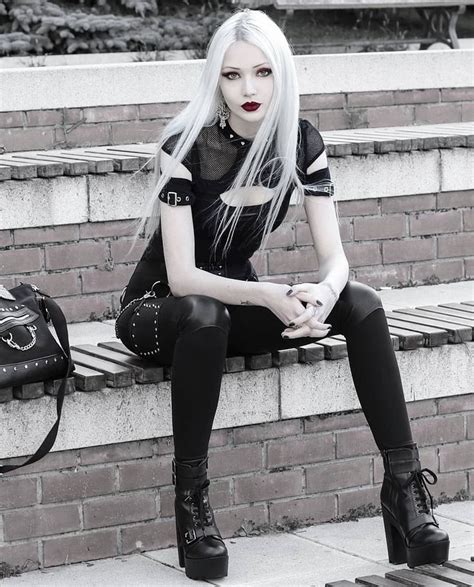 model anastasia eg welcome to gothic and amazing cute goth girl