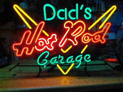 Custom Custom Name Hot Rod Garage Neon Sign Tube Neon Light Custom