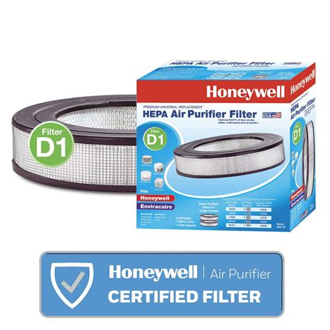 Honeywell Universal Hepa Air Purifier Replacement Filter D 1 Pack Hrf