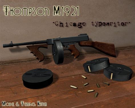 Thompson M1921 Half Life Mods