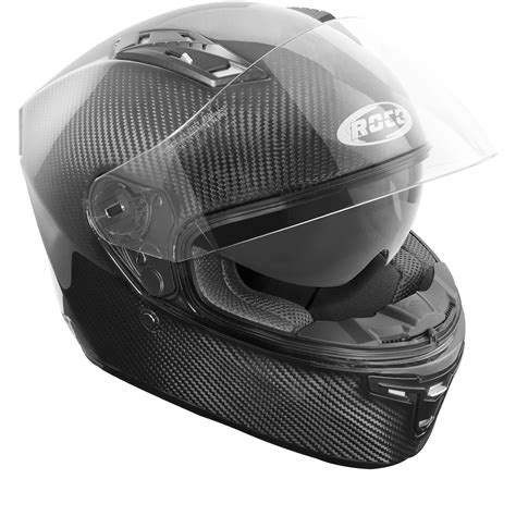 Carbon fiber helmets are better in many ways because they are lighter and stronger than most of the standard motorcycle helmets. Rocc 550 Mono Carbon Fibre Motorcycle Helmet - Full Face ...