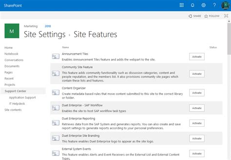 Sharepoint Online Get All Features Using Powershell Sharepoint Diary