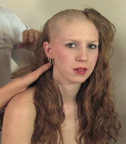 forced haircut first haircut britney spears shaved head buzzed hair women bald head women