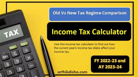 Income Tax Calculator Fy 2022 23ay 2023 24excel Download