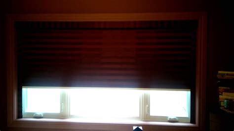 Motorised Blackout Shade With Side Channels Youtube