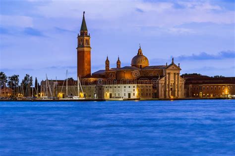 San Giorgio Maggiore Church In Venice Italy Stock Photo Image Of