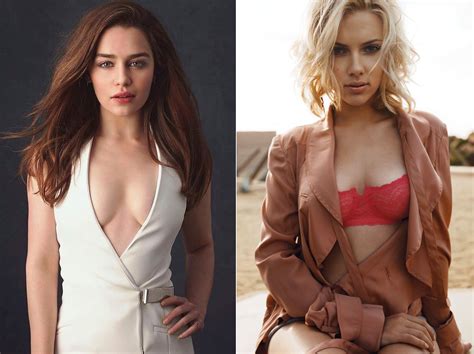 Emilia Clarke Vs Scarlett Johansson Celebbattles