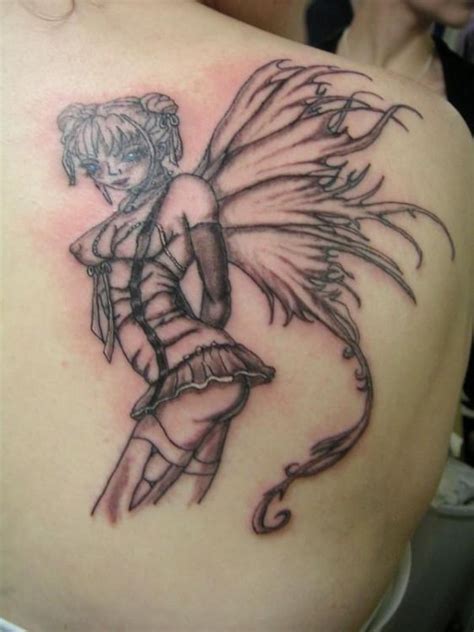 Hannikate Cute Fairy Tattoos Designs For Girls