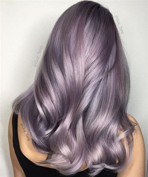 Smokey Lilac Hair Is The Hottest Hair Colour For 2016 Lilac Hair