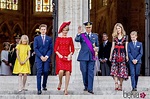 Los Reyes de Bélgica y sus hijos en la celebración del Día Nacional ...