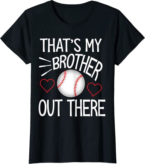 Baseball Sister Shirt Cute Baseball T For Sisters T Shirt