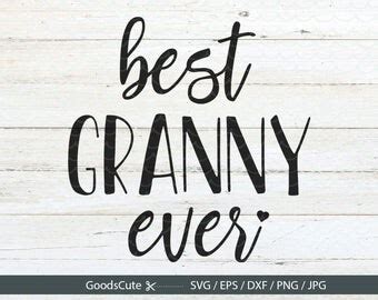 Granny Svg File Etsy