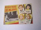 Afiche De La Película Europea Nosotras Las Mujeres Año 1953 | Cuotas ...