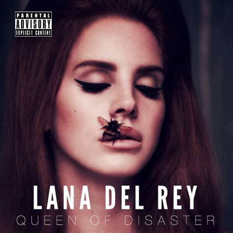 Lana Del Rey Queen Of Disaster Album Cover Fan Art Gaga Daily