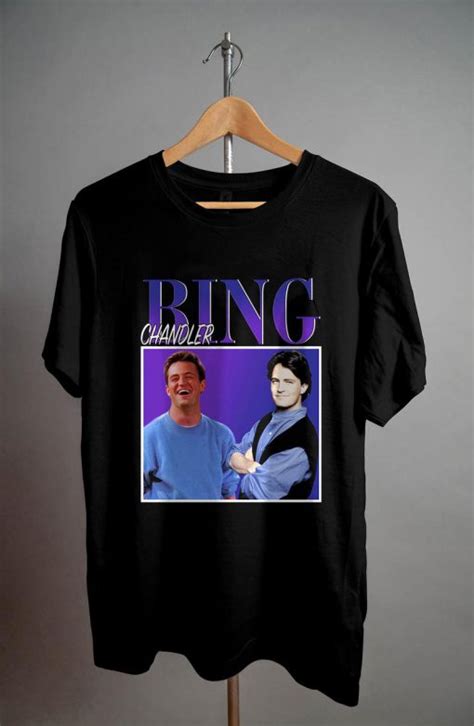 See more ideas about chandler bing, friends tv, friends moments. Chandler Bing T-Shirt PU27 in 2020 | T shirt, Chandler ...